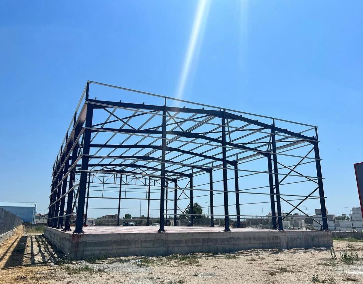 Struktura çeliku për industri dhe ndërtim — hangarë, ura dhe komponentë teknikë